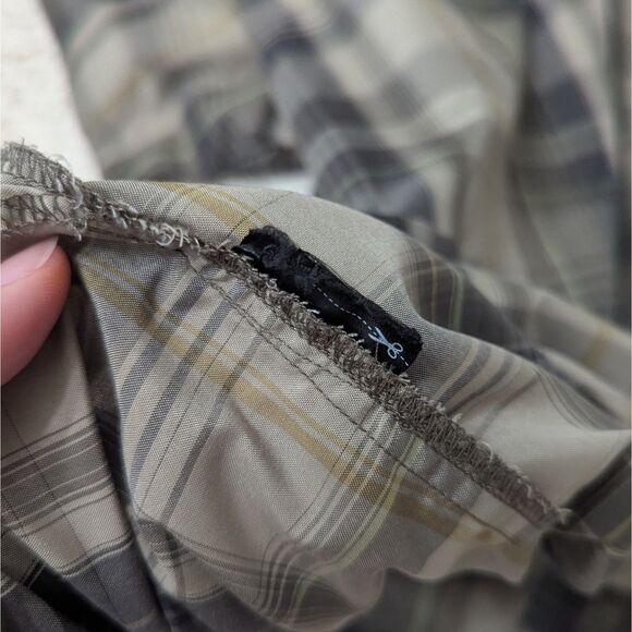 Kuhl Mens Sz L Earth-tone Button Up Shirt Outdoor Hiking Normcore Utility - Picture 4 of 4